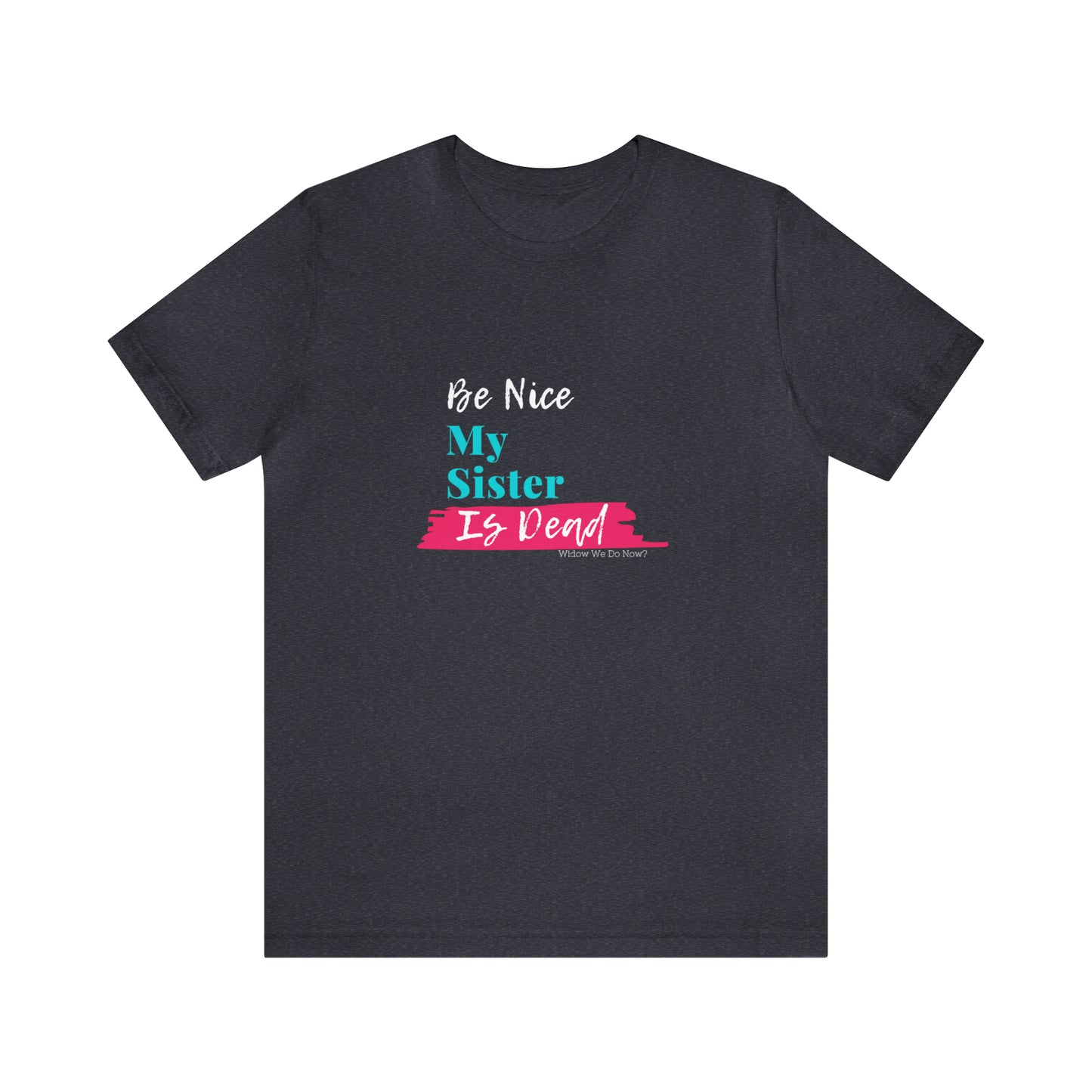 Be Nice My Sister is Dead