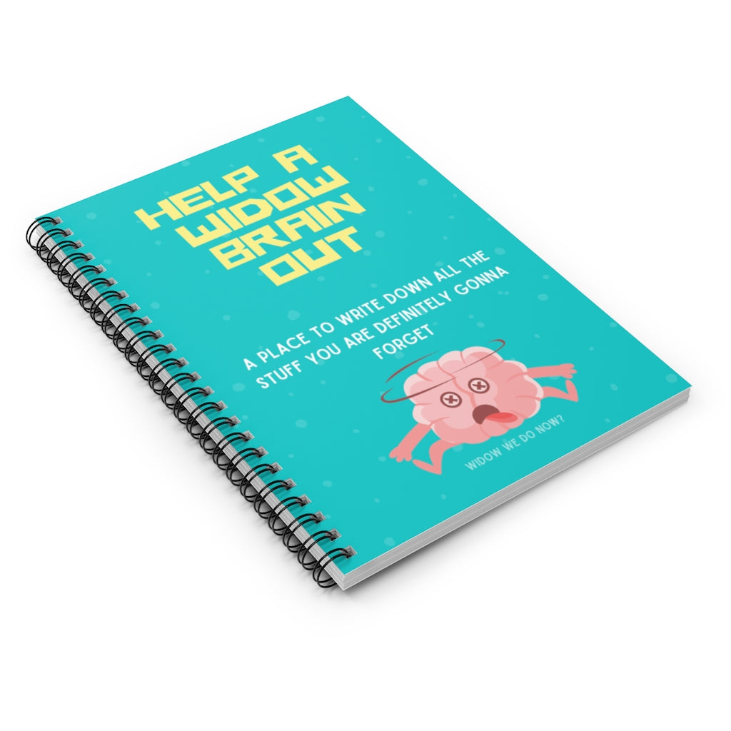 Widow Brain Notebook