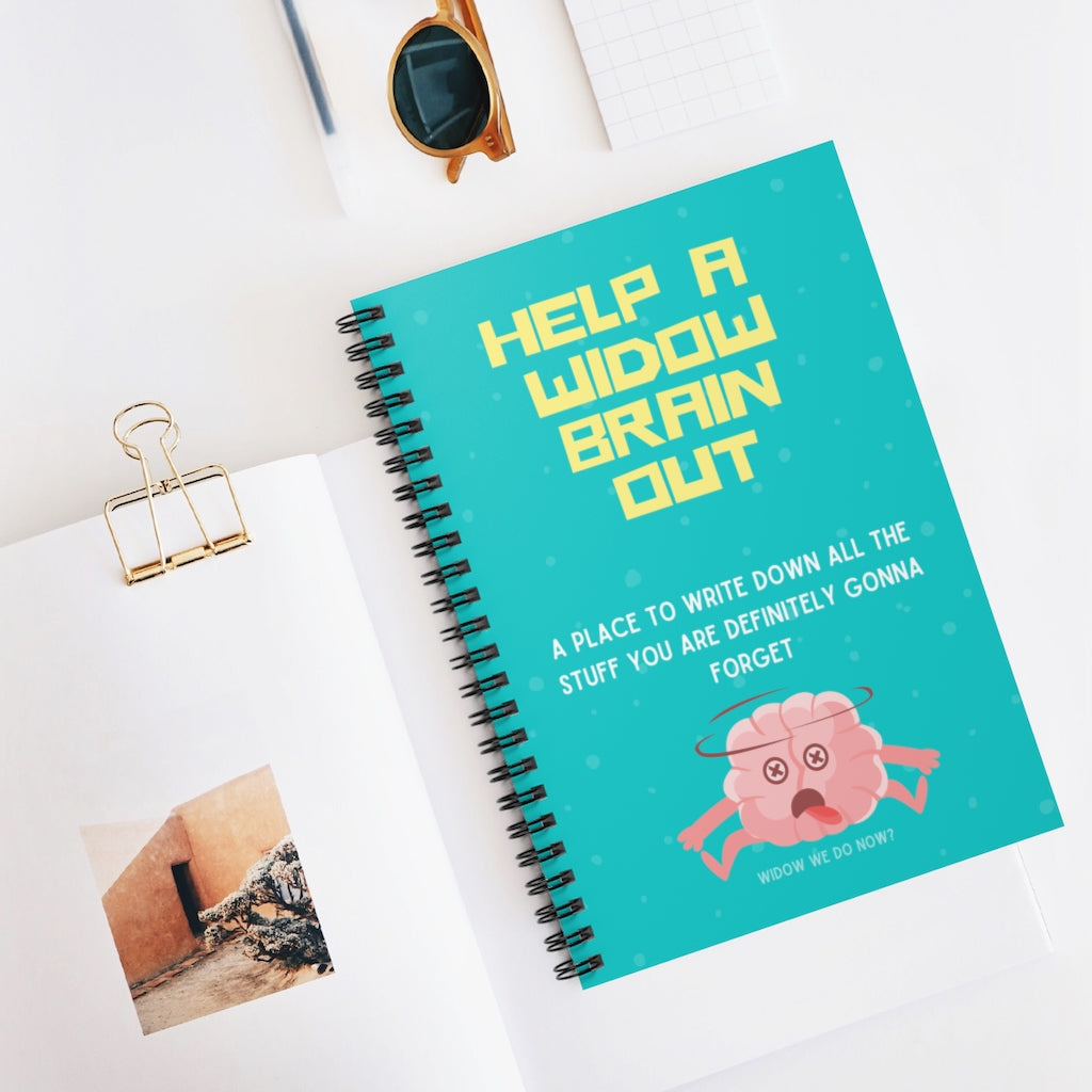 Widow Brain Notebook