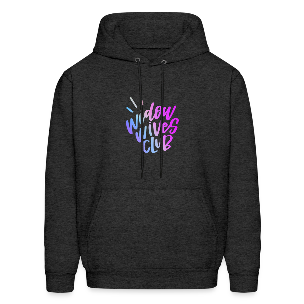 Widow Wives Club Hoodie - charcoal grey