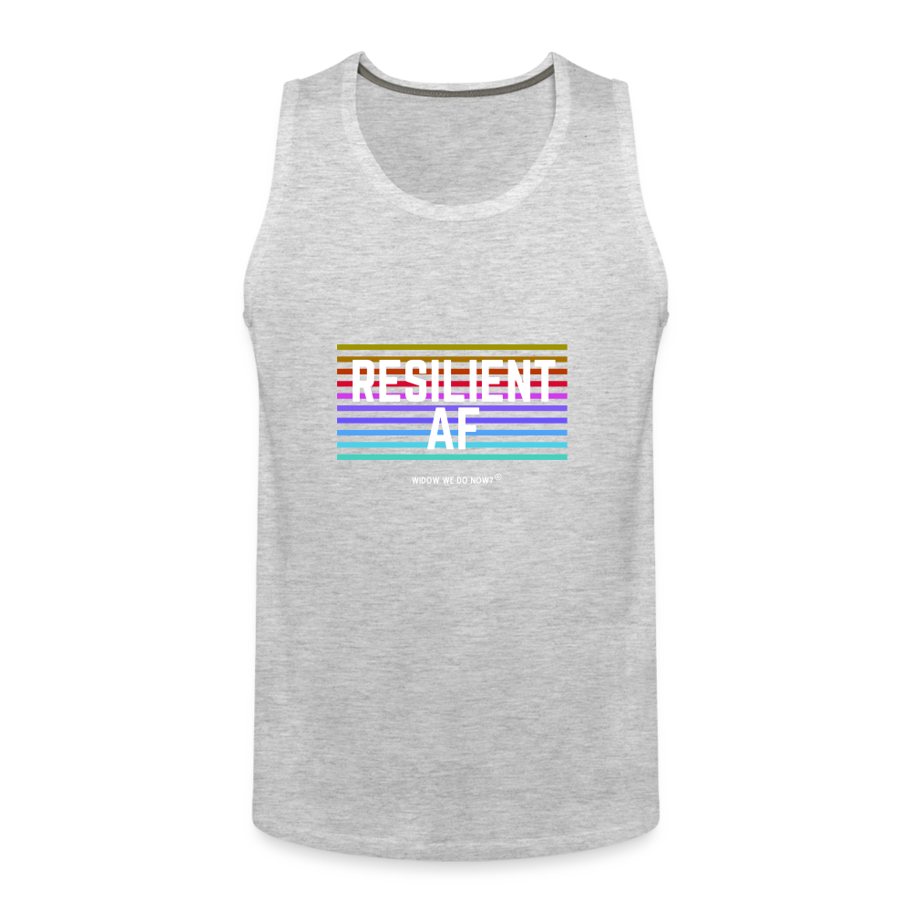 Resilient AF Tank - heather gray