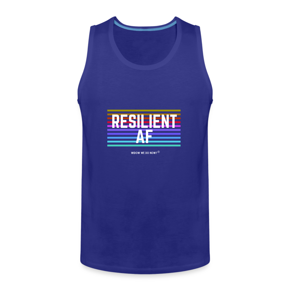 Resilient AF Tank - royal blue