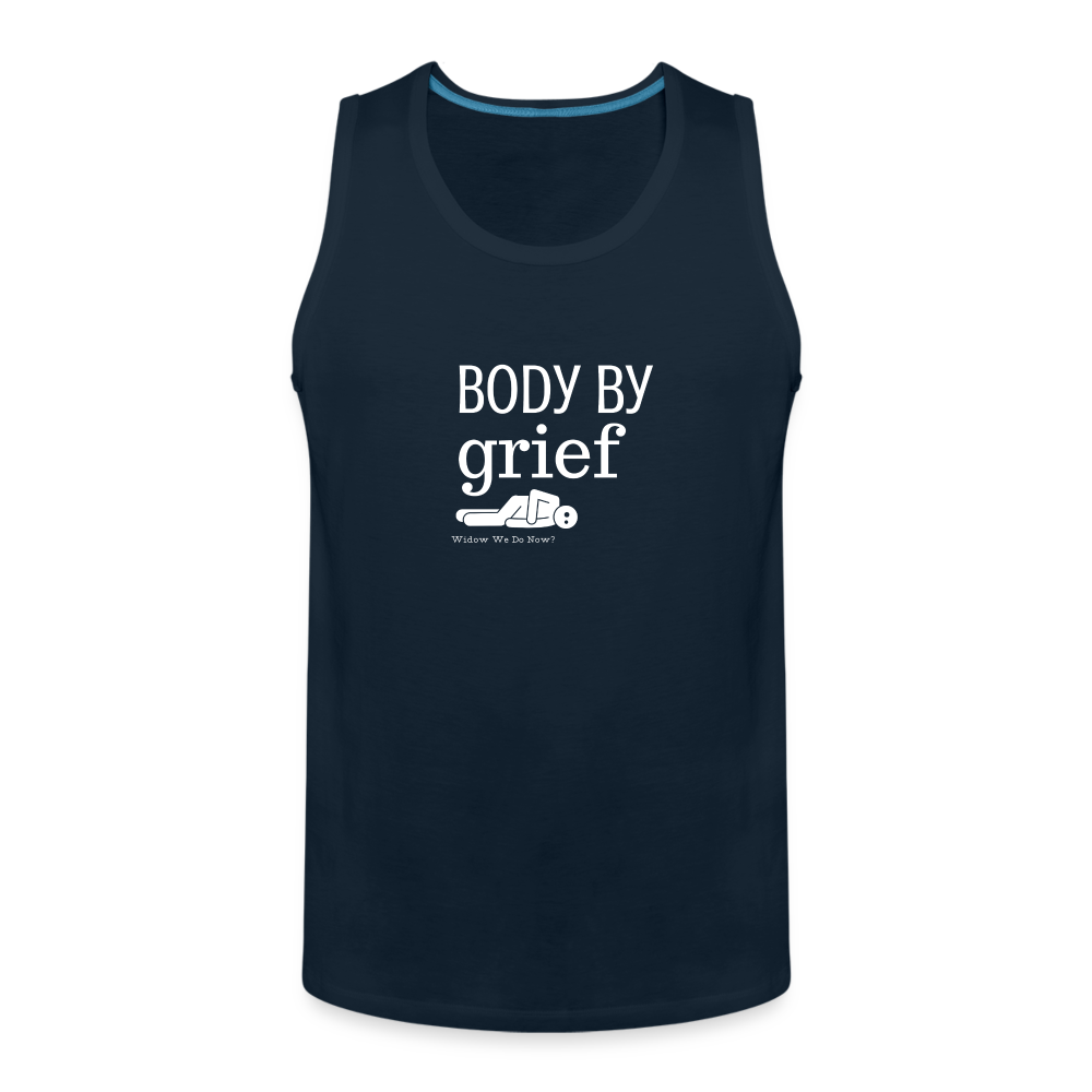 Body By Grief Tank - deep navy