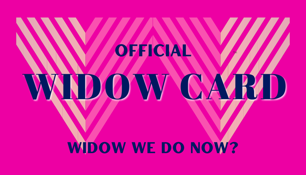 Official Widow Card