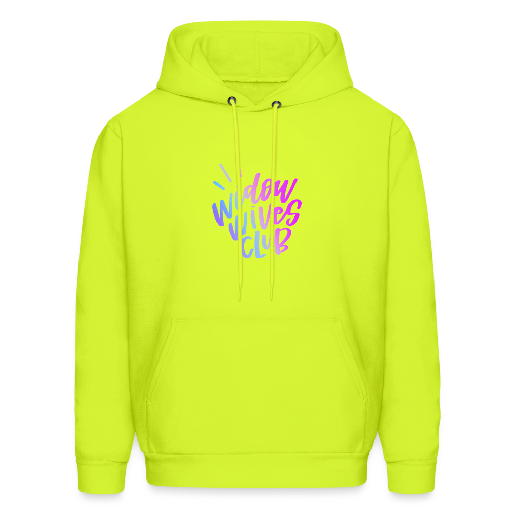 Widow Wives Club Hoodie - safety green