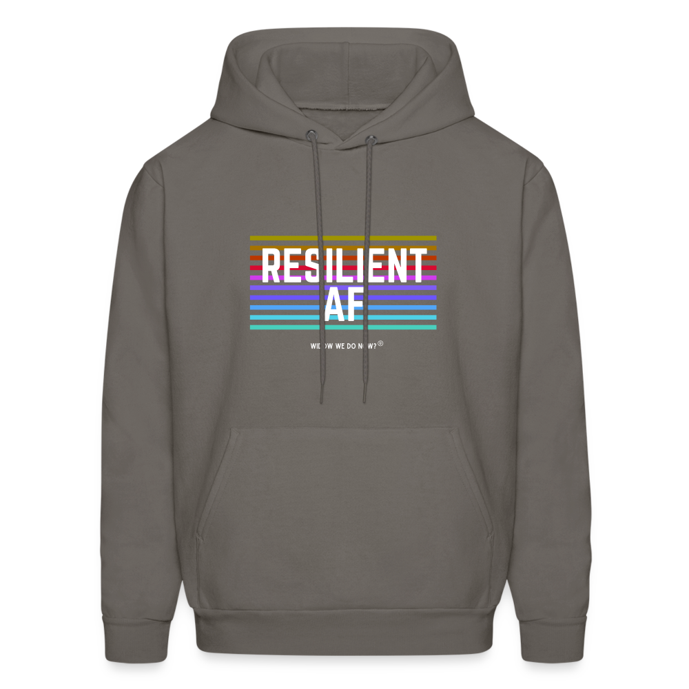 Resilient AF Hoodie - asphalt gray