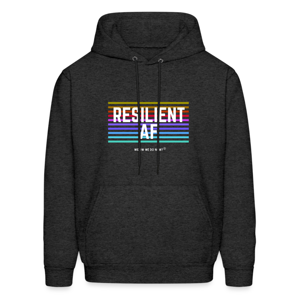 Resilient AF Hoodie - charcoal grey