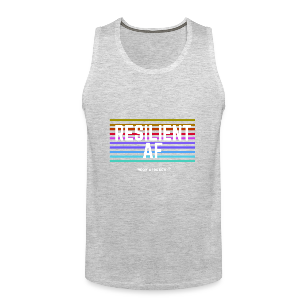 Resilient AF Tank - heather gray