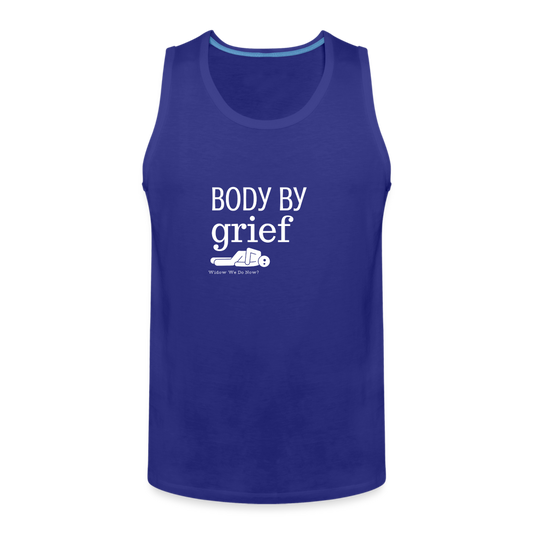 Body By Grief Tank - royal blue
