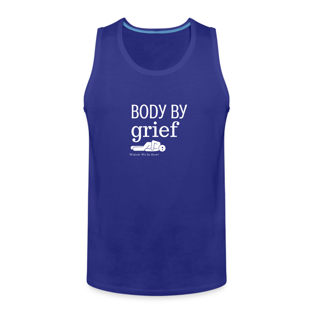 Body By Grief Tank - royal blue