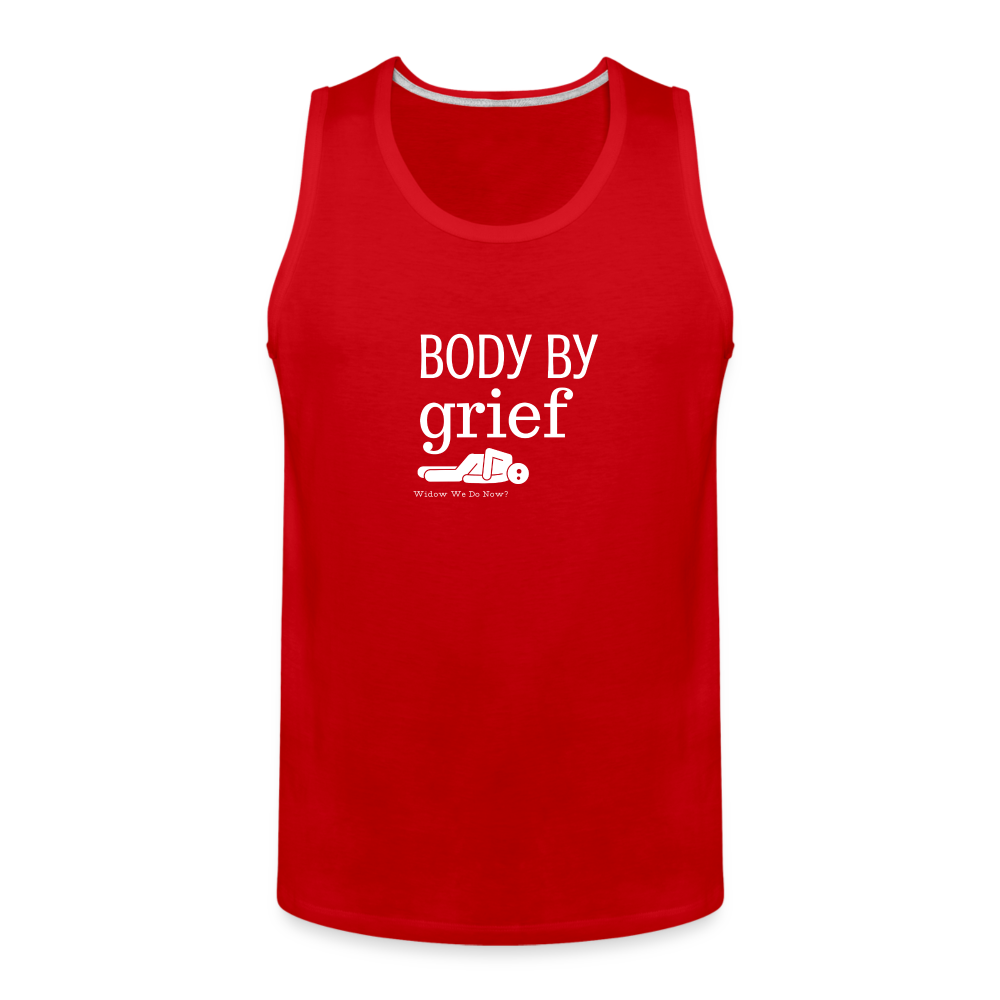 Body By Grief Tank - red